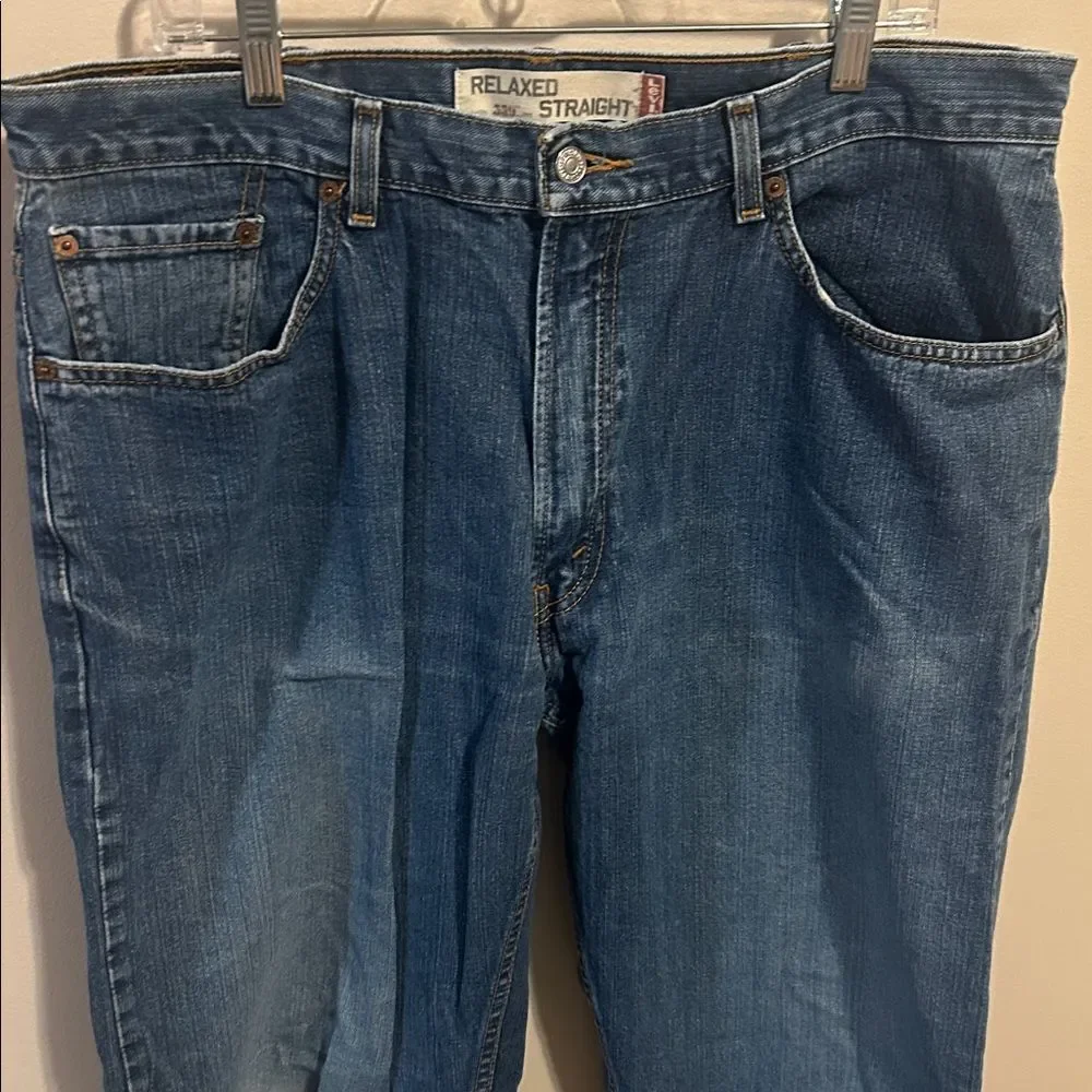 Vintage Levi’s 559 Relaxed Straight Leg Jeans Mens 38x34 Denim Blue Wash